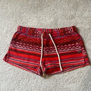 Roxy beach cotton weave shorts Medium Like New